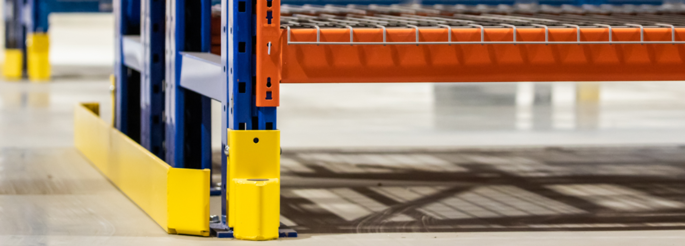 Adding steel in the right places in a pallet racking system